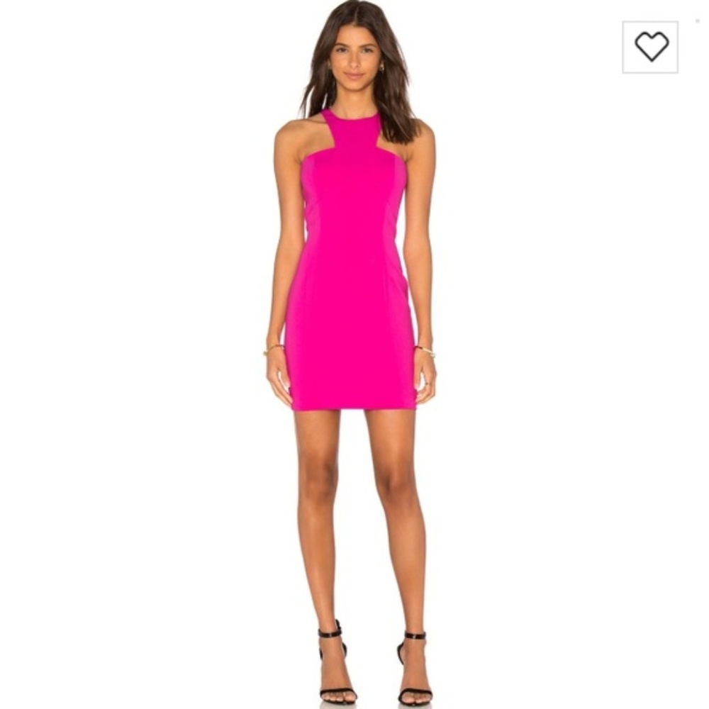 Jay Godfrey Asheton Dress Hot Pink mini dress